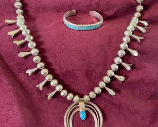 Squash Blossom Necklace