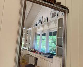 21 LargeWoodFramedMirror