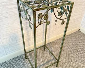 58 MetalTablewFloralDesign