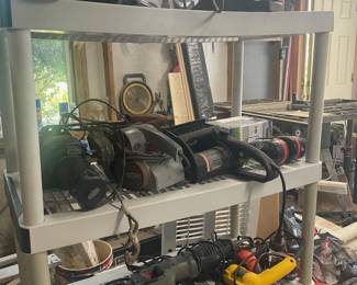 Lots of power tools