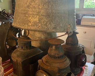 Very cool antique lanterns
