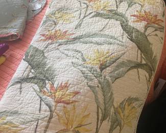 birds of paradise quilt