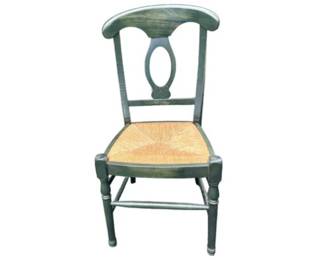 Pottery Barn Forest Green Chair