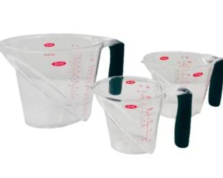 OXO Plastic 4, 2 And 1 Measuring Cups