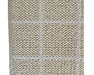Neutral Checked Rug -