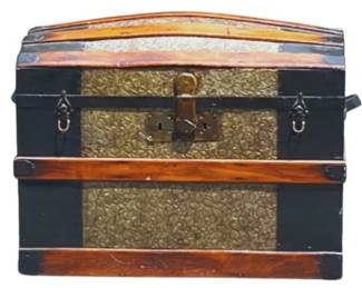 Victorian Camel Back Trunk