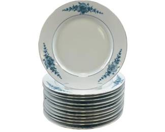 German Eschenbach Danish Blue Dinner Plates (12)