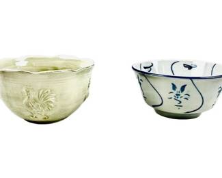 Porcelain Dip & Nut Bowls