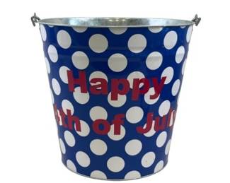 Happy 4th Of July Celebration Bucket