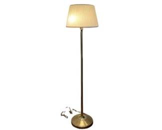 Traditional Brass Floor Lamp