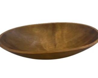 Mort N. Martin Canadian Birchwood Salad Bowl - 17" Length