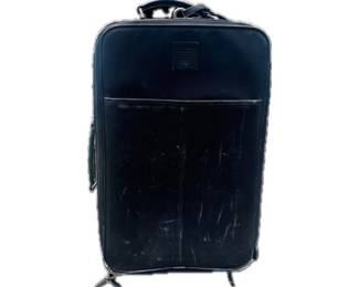 Coach Leather Suitcase