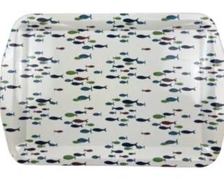 Schools Of Fish Small Melamine Tray