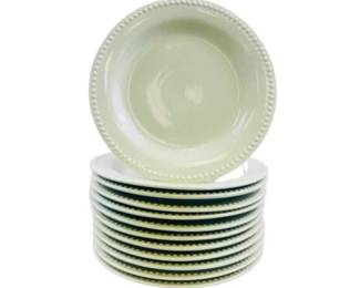 Pottery Barn Emma Plates/set Of 12