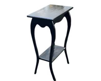 Black Wooden Side Table