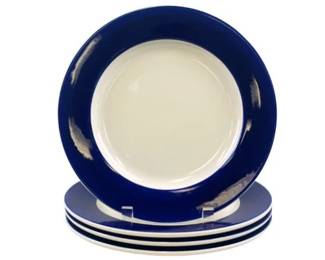 Homer Laughlin Dinner Plates (4)