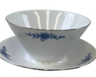 Eschenbach Bavaria Gravy Boat With Attached Underplate