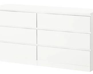 IKEA White 6 Drawer Dresser