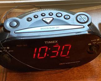 Dual Alarm Clock Radio by Timex