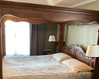 Ethan Allen French Country King Bed