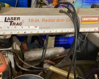 Craftsman Laser Trac Radial Arm Saw