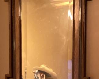 Dark Wood Framed Mirror
