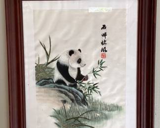 Wall Art Panda Bear Print