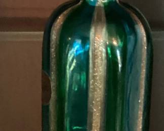 Vintage Murano A Canne bottle vase