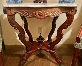 Victorian Marble Top Table