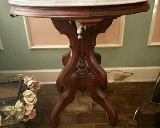 Victorian Marble Top Table