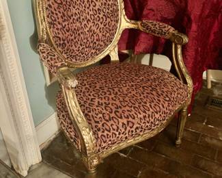 Gilded Victorian Chair