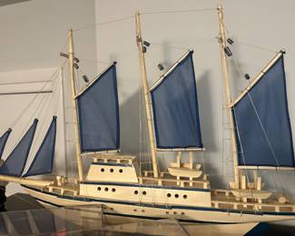 Vintage Ship Model