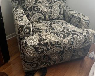 Oversized Paisley Chair