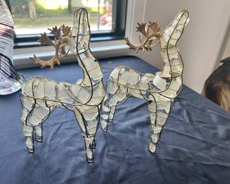 Beach Glass Reindeer