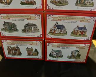 All in One From Liberty Falls Collectors Houses in Boxes