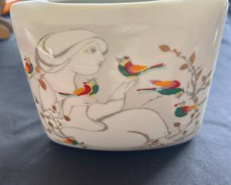 Rosenthal Bjorn Wiinblad Love Story Porcelain Vase