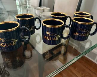 6 Jaguar Dealer Mugs