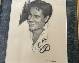 Elvis Presley by Rick Wright