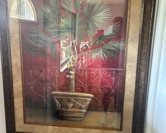 Framed Palm Print