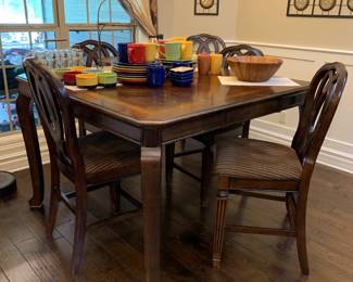 High-top Kitchen table with 6 chairs