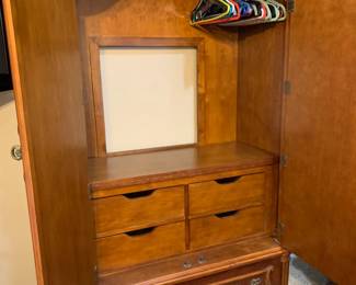 inside view of wardrobe
