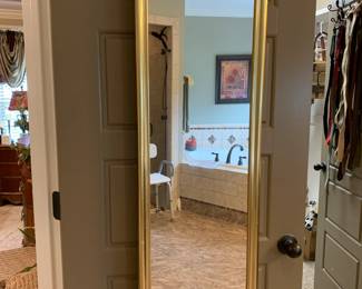 over the door triple mirror