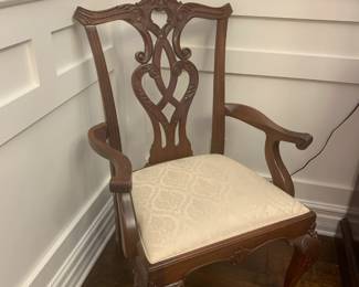 captains chair included with dining table