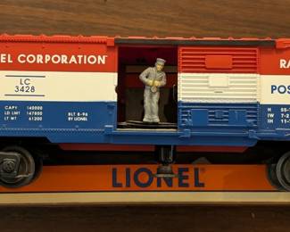 Lionel Train Post Office Boxcar
