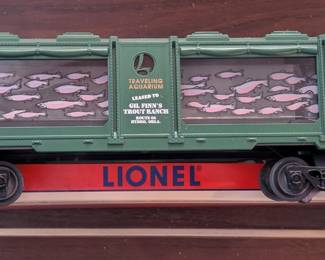 Lionel Train Aquarium Car 