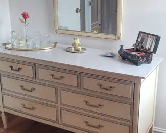 Dresser and Mirror