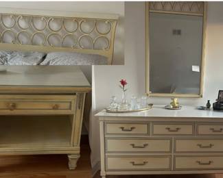green bedroom set