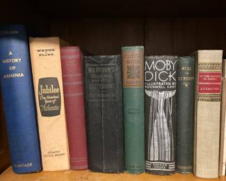 Collection of vintage books