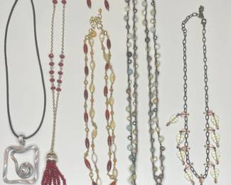 Vintage to modern necklaces
