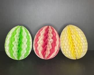 Vtg Easter egg honeycombs